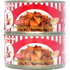 Smiling Fish Fried Baby Clam with Chilli 2x70g Twin Pack